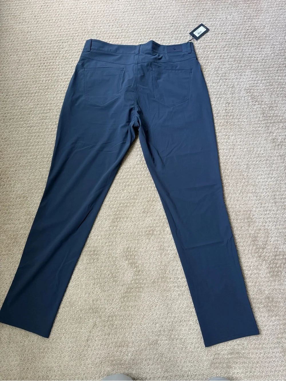 Peter Millar Men's Dark Navy Performance Chinos